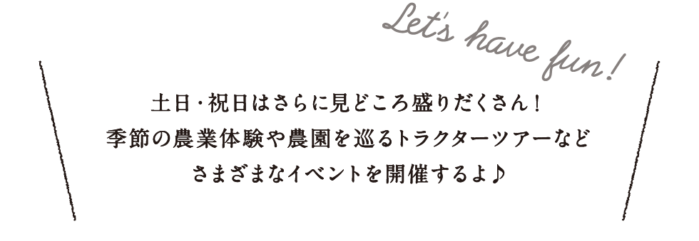 Let's have fun !