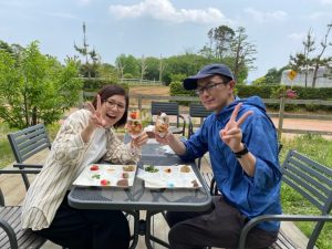 いちご狩り&手作りいちごピザ
